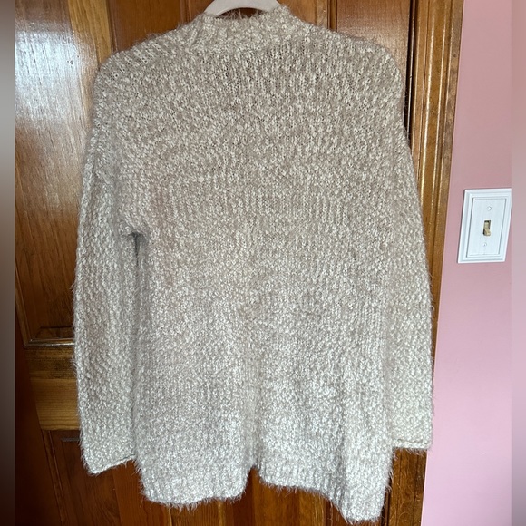 Express Fuzzy Open Cardigan Sweater - Picture 8 of 9